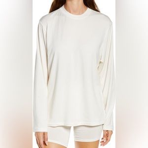 Skims Boyfriend Long Sleeve T-Shirt